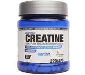 QUAMTRAX - Creatine 220 veggie caps 200MESH - *APTO VEGANOS*  ¡Llega la nueva Creatina en Cápsulas de Quamtrax! Potencia tu rendimiento y rompe tus límites con una suplementación fácil y efectiva.
