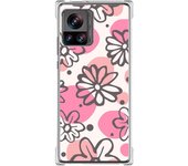 Funda Silicona Antigolpes para Motorola Edge 30 Ultra 5G diseño Flores 09 Dibujos
