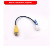 8RCA 4G Card Slot Mic/Microphone/Reversing Cam in/4G Antenna/GPS Antenna/USB Cable For Android Navigation 7862 TS10 G2986