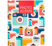 Album foto soft 48 bolsillos 13x20cm vintage camera