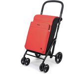 Carlett Carro de la compra plegable 4 ruedas con freno Urban Family