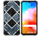 Funda Silicona para Ulefone Armor 12 5G diseño Mármol 06 Dibujos