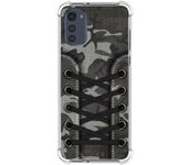 Funda Silicona Antigolpes para Motorola Moto E32 4G diseño Zapatillas 15 Dibujos