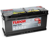 Tudor TA1000 Gama High Tech Batería de Coche 100Ah 900A - Alto Rendimiento