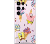 Funda compatible con Samsung Galaxy S23 Ultra - Bob Esponja y Patricio Helados