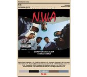 NWA Hip Hop Rapper Straight Outta Compton Hot Music Album Poster Canvas Painting Wall Art Pictures Home Room Decor Gift