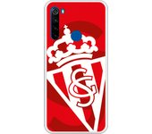 Funda original compatible con Xiaomi Redmi Note 8T - Sporting blanco sobre rojo