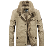 2024 Outdoor Casual Jacket For Men Plus Fleece Slim-Fit Fashion Coat High Quality Design Streetwear Jacket For Men Outwear Male