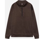 Long Sleeve Sweater for Women Casual Jacket Half Zipper Cover New Style Autumn and Winter