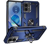 Shockproof Armor Bumper Case For Motorola G10 G20 G30 G34 G54 G14 G31 G41 G51 G71 G22 G200 G52 G60S G100 G50 Metal Ring Cover