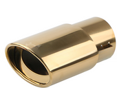 Universal Car Exhaust Muffler Tip Round Stainless Steel Car Tail Rear Chrome Round Exhaust Pipe Tail Muffler Tip Pipe