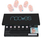 NOOVES NAILS Láminas de Uñas de Gel Precurado Premium - Allure   Glitter  Tiras De Uñas De Gel semicurado Pegatinas Uñas Semipermanente en Gel Gel Nail stickers Uñas de gel Pegatinas