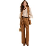 Motives-Pantalones Palazzo de Rayas