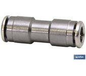 Unión recta tubo-tubo tea m-12