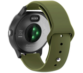 20mm 22mm Silicone Strap For Garmin Vivoactive 4 3 Band Watch Venu 2 SQ Forerunner 645 Wristband Bracelet Garmin Forerunner 245