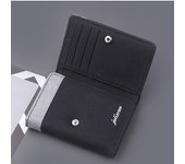 Canvas Wallet Men ID/photo Holders Black/blue/gray Card Holder Wallet Case 8 Slots Hasp Male Purse Credit Card Case