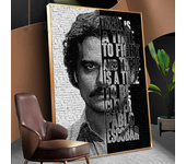 Narcos TV Series Pablo Escobar Anime Posters Sticky Whitepaper Sticker DIY Room Bar Cafe Kawaii Room Decor