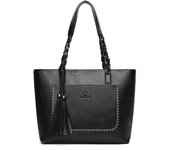 Bolsos de Mano medianos para Mujer, Bolsos de Mano informales, Bandolera Antirrobo, Hombro italiano, Cuero PU