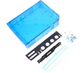 Black For Full Case Cover Housing Shell With Buttons For Wii Transparent Housing Shell Case For Wii Game Console