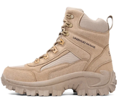 Lightweight Man Tactical Boots Combat Training Lace Up Waterproof Outdoor Hiking Breathable Hunting Platform Boots Men Shoes