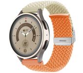 20mm/22mm Strap for Samsung Galaxy watch 4/5/6 40mm 44mm/active 2/Gear S3 braided solo loop bracelet for Huawei watch GT 2 band