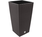 Prosperplast Maceta Alta Cuadrada 19 L Rato Square Plástico Blanco