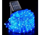 Solar Waterproof Light Garland Rope String Lamp LED Outdoor Garden Copper Wire Fairy Light Festive Christmas Wedding Party Decor