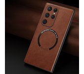Magnetic Leather Phone Case for Samsung Galaxy S22 Plus S23 S24 FE S21 S20 Note 20 Ultra A16 A06 5G Hard Shell Protective Cover