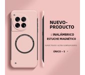 Ultra Thin Hard PC Magnetic Frameless Phone Case for Magsafe Oneplus 13 12 12R 11 11R 10T 10R 10 Pro Matte Color Solid Cover