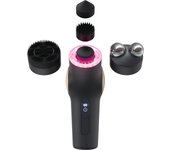 Therabody TheraFace PRO - Masajeador Facial, Dispositivo Avanzado Todo en Uno para Rejuvenecer y Relajar tu Piel con Terapia Percusiva, Microcorrientes, Luz LED y Limpieza Profunda, Reduce Tensión Facial y Mejora la Salud de tu Piell