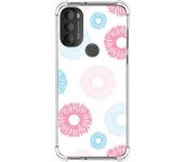 Funda Silicona Antigolpes para Motorola Moto G71 5G diseño Flores 06 Dibujos