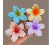 4PCS Fashion Women Flower Hair Clips Vacation Bohemia Egg Flower Hair Clips Barrettes Girls Large Hairpins Hair Accessories.