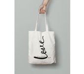 YOSIQUESE BOLSA DE TELA LOVE LOVE 41x37x73 Cms.