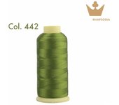 Rhapsody 120D2 5000m 40WT Polyester Embroidery Thread For Brother Singer Janome Babylock Embroidery Machine Home Sewing 200Color