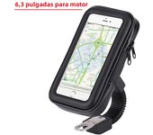 Waterproof Touch Screen Bicycle Motor Phone Holder Motorcycle Bike Handlebar Phone Case Bag For iPhone Samsung Phone Stand Mount