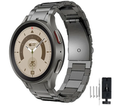 No Gaps Titanium Metal Strap For Samsung Galaxy Watch6 Classic 43mm 47mm 5 Pro 45mm 5/4 40 44mm Watch4 Classic 46 42mm Bracelet