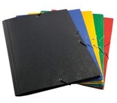 CARPETA CARTON COMPACTO GOFRADO Nº 8.FOLIO GOMA SOLAPA ROJO MARIOLA 5285RO (10 Uds)
