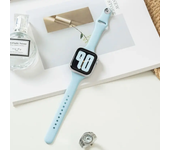 Slim Silicone strap for Apple watch ultra 44mm band 41mm 45mm correa 38mm 40mm 49mm Sports bracelet iWatch serie 8 7 6 5 se 4 3