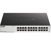 D-Link GO-SW-24G No administrado L2 Gigabit Ethernet (10/100/1000) 1U Negro