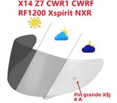 Helmet Viosr for Shoei GT Air CNS-1 Z7 Z8 X14 X15 J-Cruise Glamster Anti Fog Film Photochromic Motorcycle Helmet Visor base