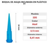 100pcs 10-30G 30mm TT Plastic Tapered Pinhead Liquid Dispenser Needles Tip plastic glue needle, for Refilling Glue Fluid
