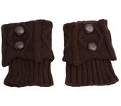 Knitted Leg Warmer Short Leg Warmers Boot Cover Warm Socks Cuffs Thermal Ladies Legging Crochet Foot Ankle Warmers Winter Women