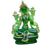 Sitting Buddha Statue Home Decoration Desktop Crafts Gifting Outdoor Indoor Party Favors Resin Sculpture Feng Shui Ornament