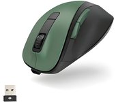 Hama Bluewave - Ratón óptico Ergonómico Inalámbrico Verde