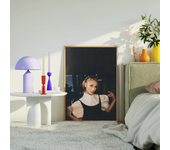 Pop Singer Ariana Grande Vintage Posters Sticky Retro Kraft Paper Sticker DIY Room Bar Cafe Kawaii Room Decor