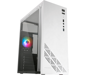 Caja MARS GAMING MC100W Caja PC ATX Ventilador 90mm FRGB Convect-Cool BlancoRGB Blanco