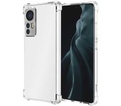 Ociodual Funda de TPU para XIAOMI Mi 12/Mi 12X, Carcasa Flexible con Esquinas Reforzadas Antigolpes, Protección en Cámaras, Silicona Transparente