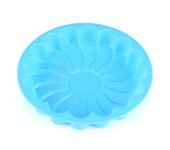 Molde redondo de silicona con forma de flor para tartas, pan, mousse de chocolate, herramientas para hornear DIY