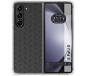 Funda Silicona para Samsung Galaxy Z Fold 5 5G diseño Metal Dibujos