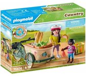 Playmobil COUNTRY 71306 CARGO BIKE Bicicleta de Carga con Bandeja de Transporte Intercambiable